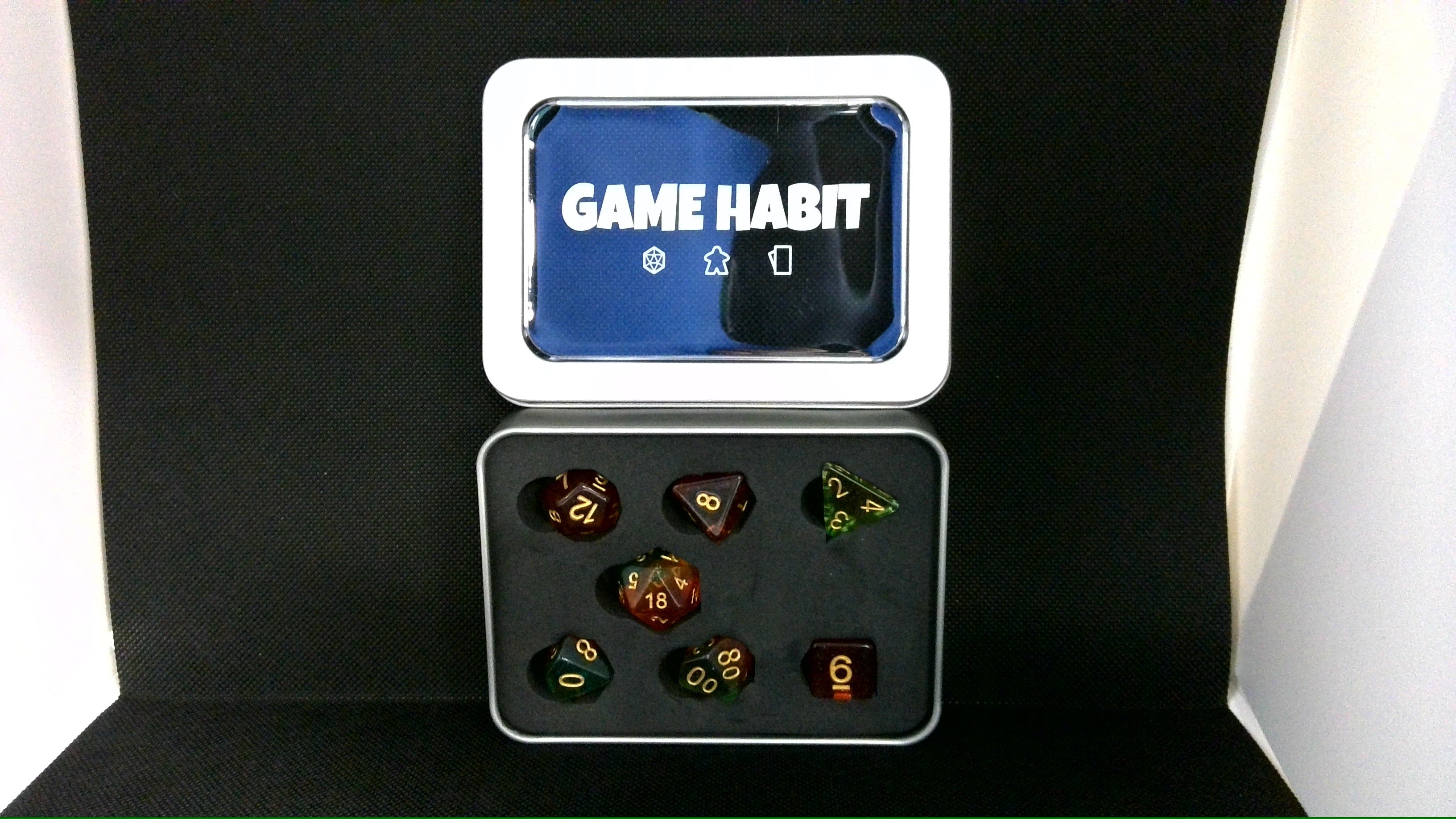 Game Habit Jolly Ranchers Poly 7 Dice Set | Dragon's Lair Comics and Fantasy Houston TX