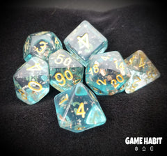 Game Habit Ferngully Poly 7 Dice Set | Dragon's Lair Comics and Fantasy Houston TX