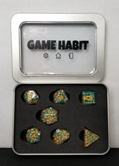 Game Habit Grandma Pearl's Jam Poly 7 Dice Set | Dragon's Lair Comics and Fantasy Houston TX