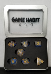 Game Habit The World is Your Oyster Poly 7 Dice Set | Dragon's Lair Comics and Fantasy Houston TX