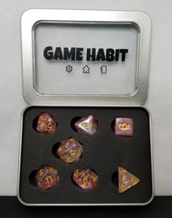 Game Habit Critty Critty Bang Bang Poly 7 Dice Set | Dragon's Lair Comics and Fantasy Houston TX