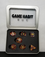 Game Habit Persephone Poly 7 Dice Set | Dragon's Lair Comics and Fantasy Houston TX