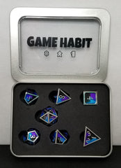 Game Habit Bruised Ego Poly 7 Dice Set | Dragon's Lair Comics and Fantasy Houston TX