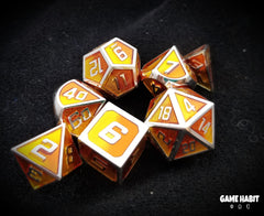 Game Habit Every Day is Halloween Poly 7 Dice Set | Dragon's Lair Comics and Fantasy Houston TX