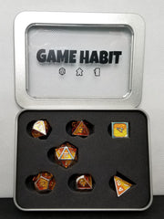 Game Habit Every Day is Halloween Poly 7 Dice Set | Dragon's Lair Comics and Fantasy Houston TX