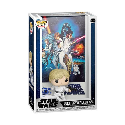 LUKE SKYWALKER WITH R2-D2 - STAR WARS POP! MOVIE POSTER | Dragon's Lair Comics and Fantasy Houston TX