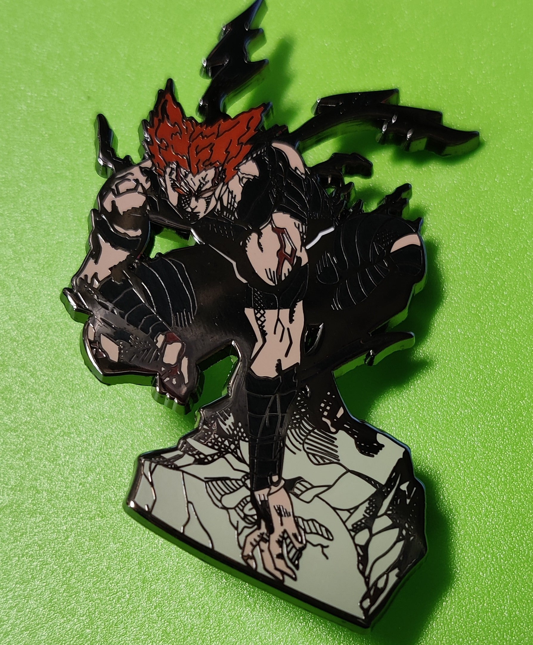 Gregory Dixon Enamel Pins - Garou One Punch Man | Dragon's Lair Comics and Fantasy Houston TX