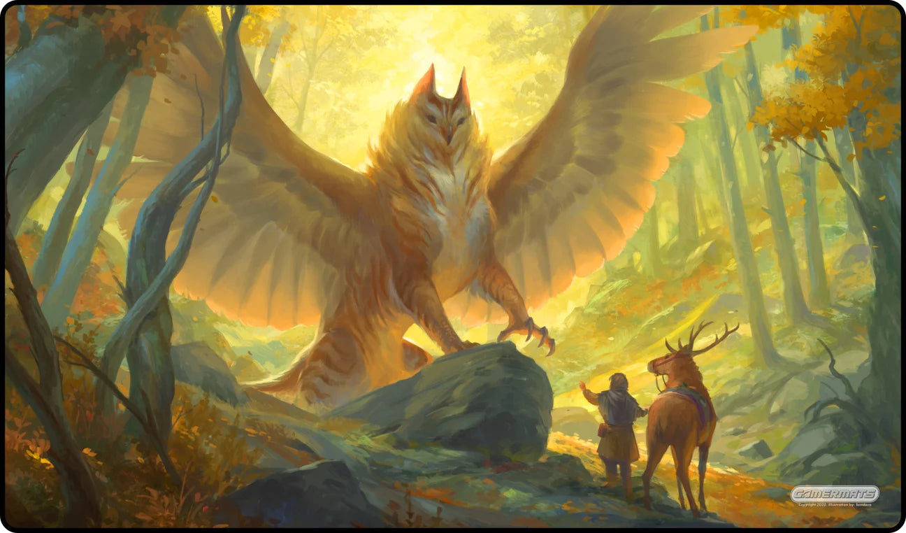 Gamermats Golden Forest Playmat - Stitched | Dragon's Lair Comics and Fantasy Houston TX