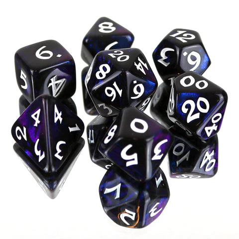 Die Hard Dice Elessia Kybr Guardian Poly 7 Set | Dragon's Lair Comics and Fantasy Houston TX