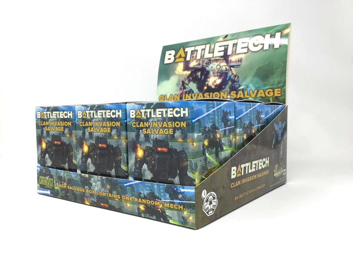 Battletech: Clan Invasion Salvage Blind Box | Dragon's Lair Comics and Fantasy Houston TX