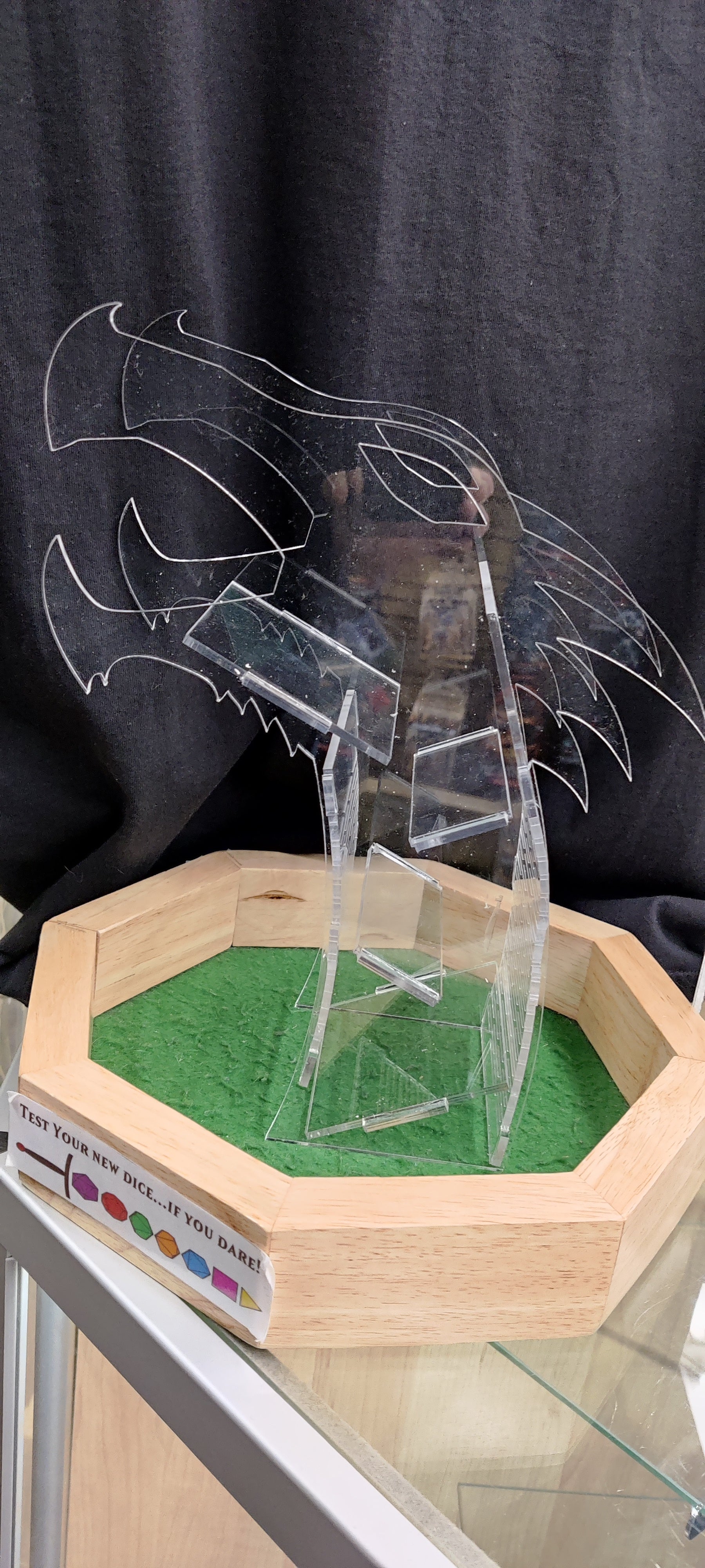 Game Habit Acrylic Dragon Dice Tower | Dragon's Lair Comics and Fantasy Houston TX