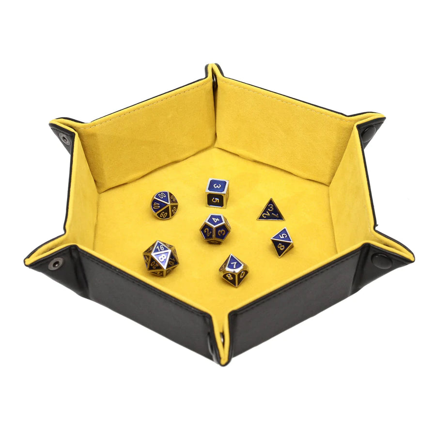 Forged Gaming Hexagon Snap Folding Dice Tray - Various Colors | Dragon's Lair Comics and Fantasy Houston TX