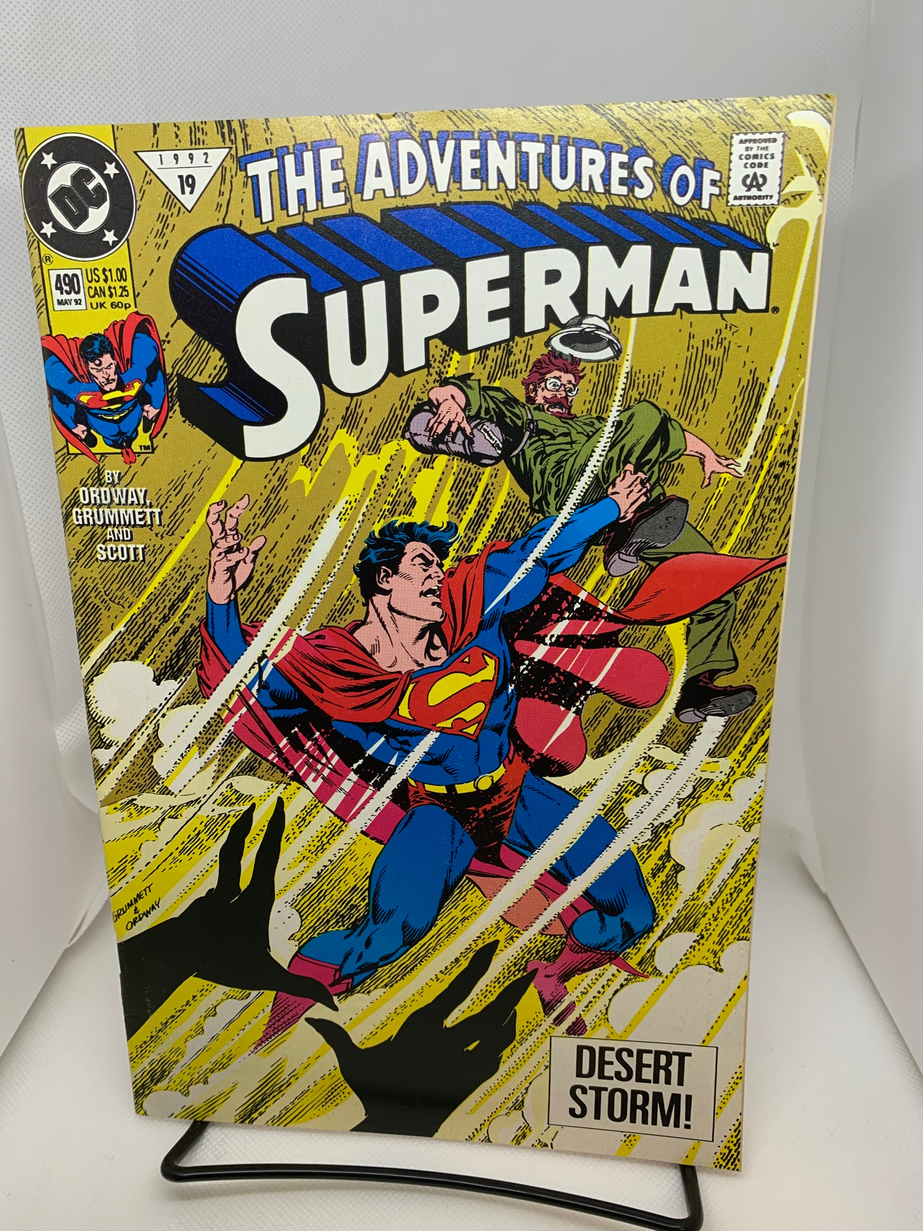 The Adventures of Superman #490 | Dragon's Lair Comics and Fantasy Houston TX