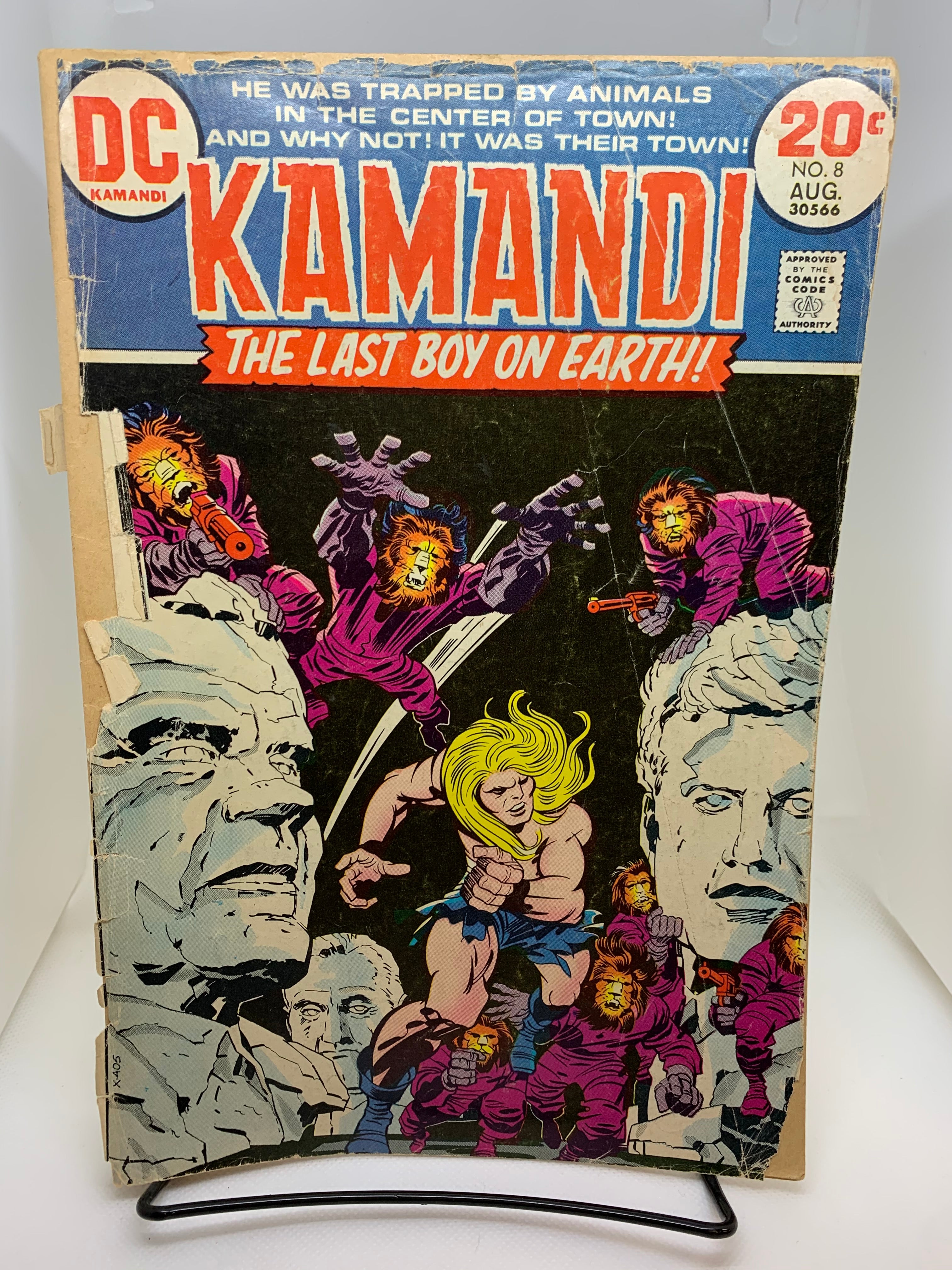 Kamandi #8 | Dragon's Lair Comics and Fantasy Houston TX