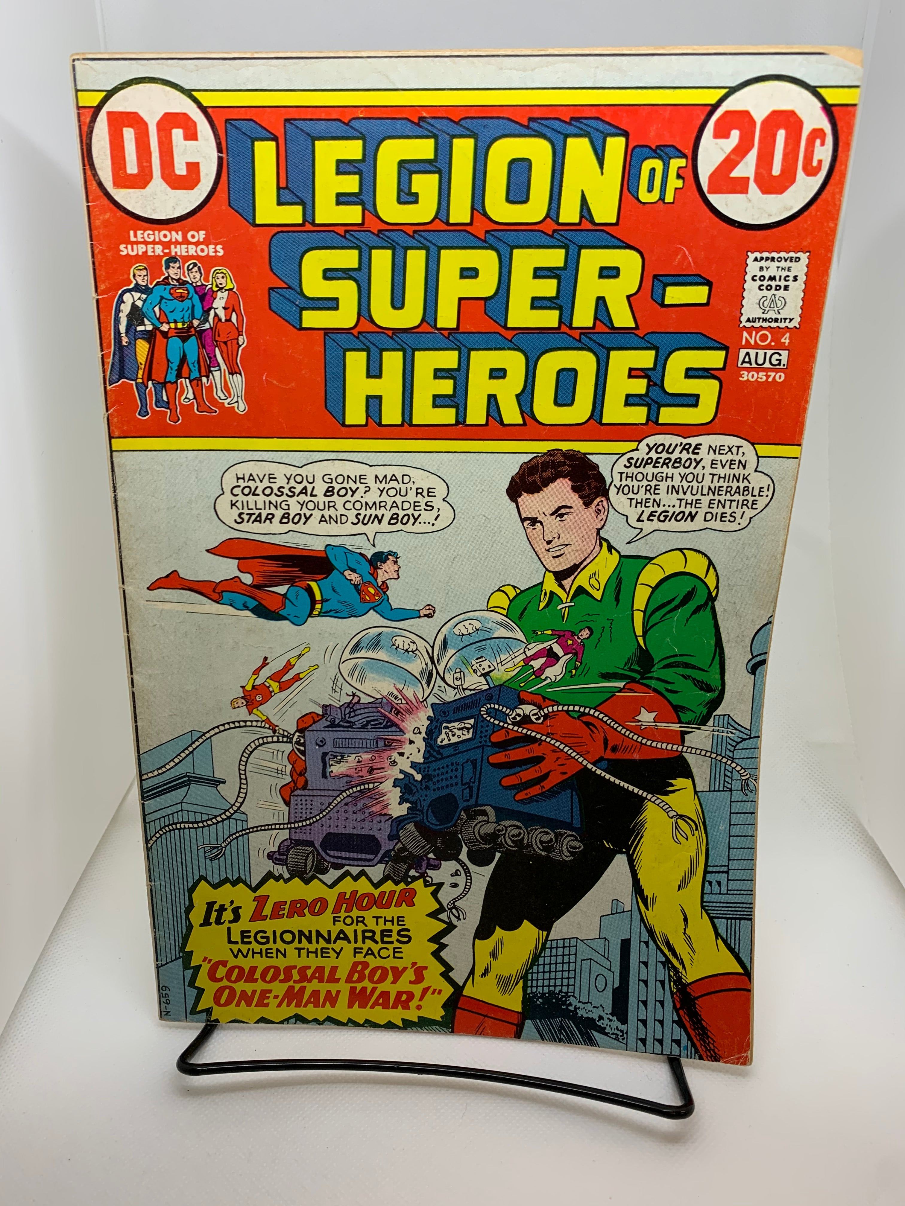 Legion of Super-Heroes #4 | Dragon's Lair Comics and Fantasy Houston TX