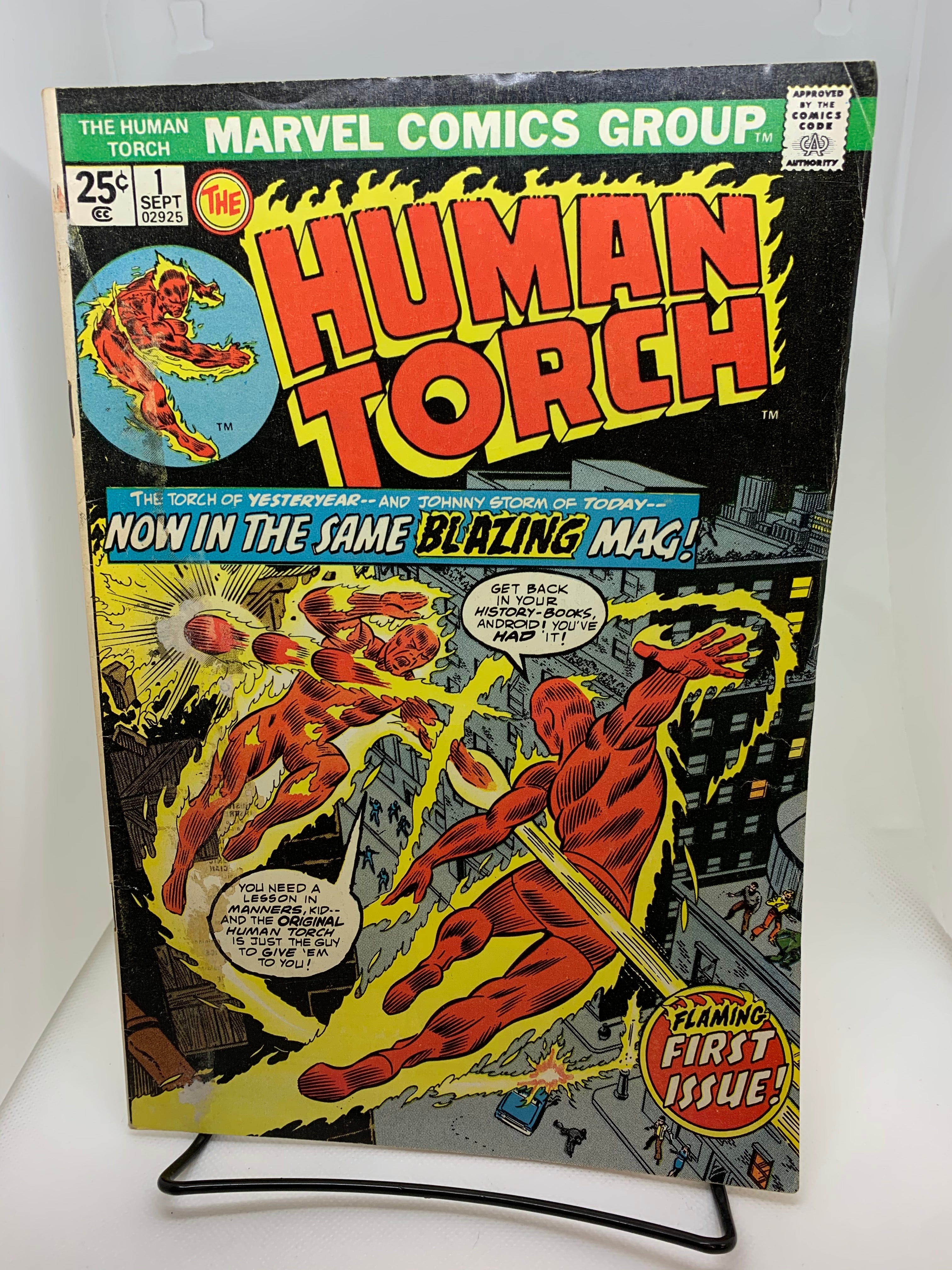 Human Torch #1 | Dragon's Lair Comics and Fantasy Houston TX