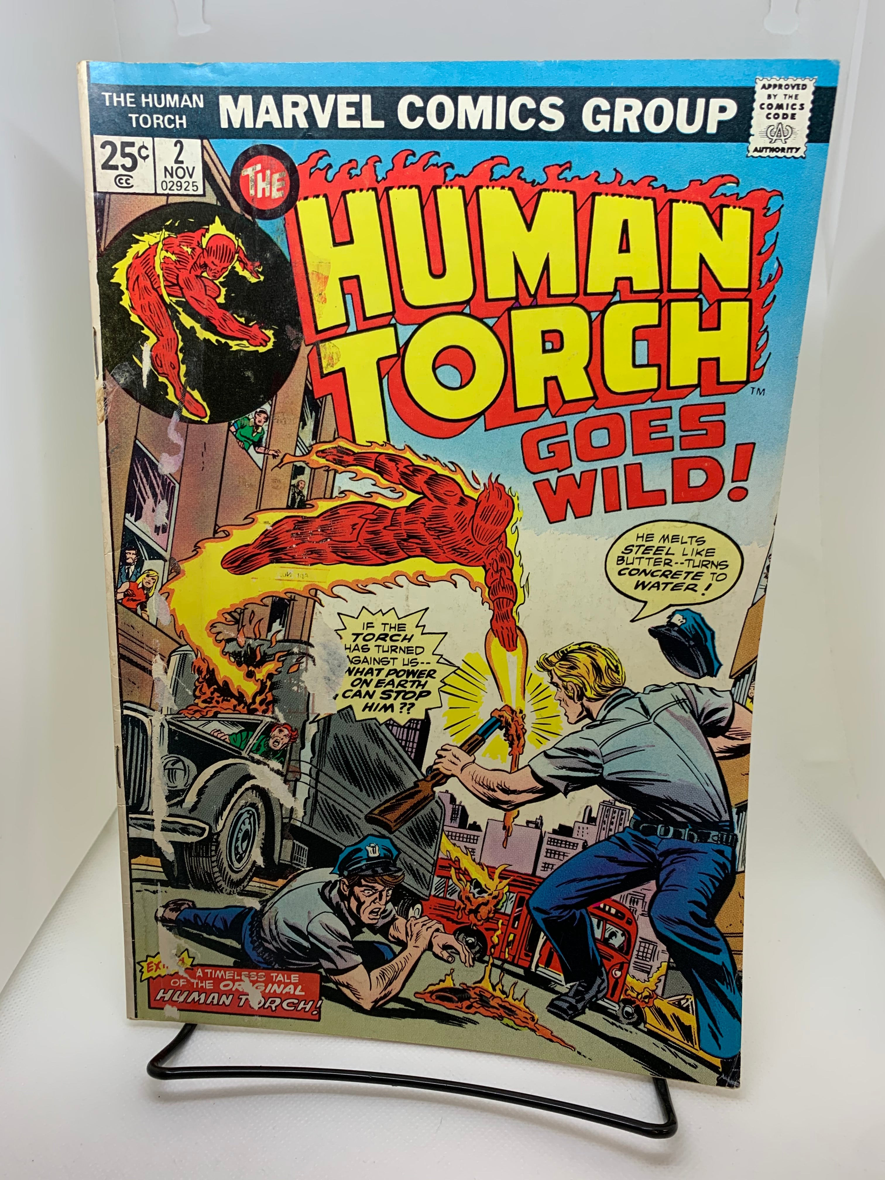 Human Torch #2 | Dragon's Lair Comics and Fantasy Houston TX