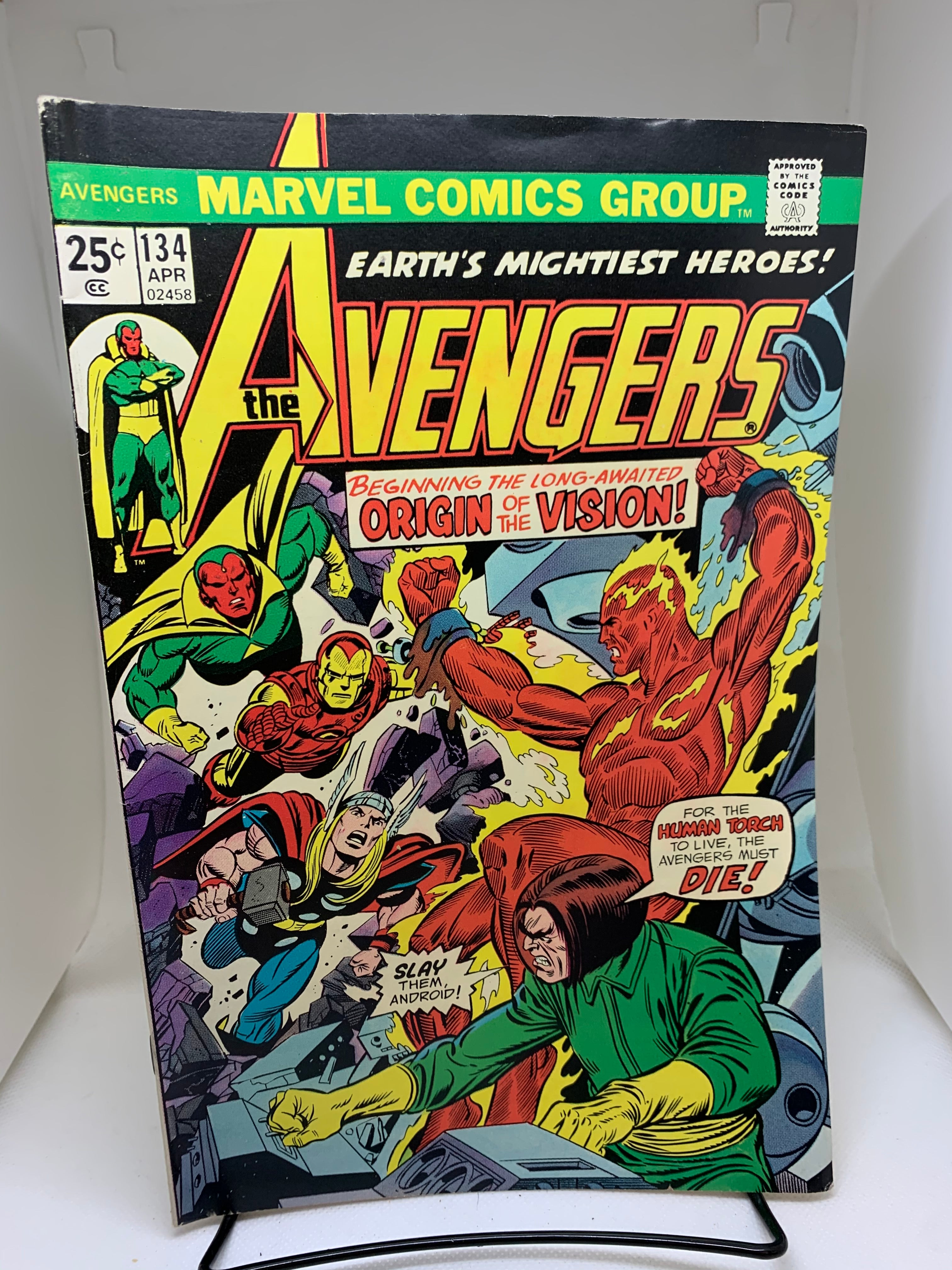 Avengers #134 | Dragon's Lair Comics and Fantasy Houston TX