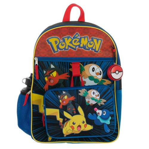 Bioworld Pokemon Kids Backpack 5PC Combo Set | Dragon's Lair Comics and Fantasy Houston TX