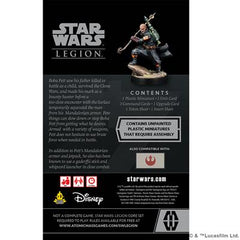 STAR WARS: LEGION - BOBA FETT (DAIMYO): OPERATIVE EXPANSION | Dragon's Lair Comics and Fantasy Houston TX