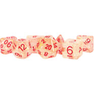 MDG Flash Dice Red Poly 7 Set | Dragon's Lair Comics and Fantasy Houston TX