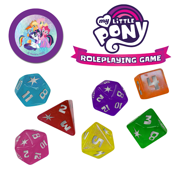 My Little Pony RPG: Dice Set | Dragon's Lair Comics and Fantasy Houston TX