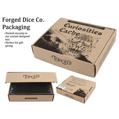 Forged Gaming: Curiosities Cache Card Binder Black | Dragon's Lair Comics and Fantasy Houston TX