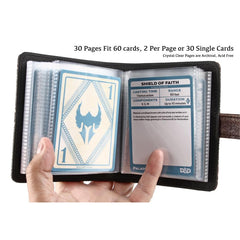 Forged Gaming Book of Incantations Spell Card Book (Dragon Edition) Blue | Dragon's Lair Comics and Fantasy Houston TX