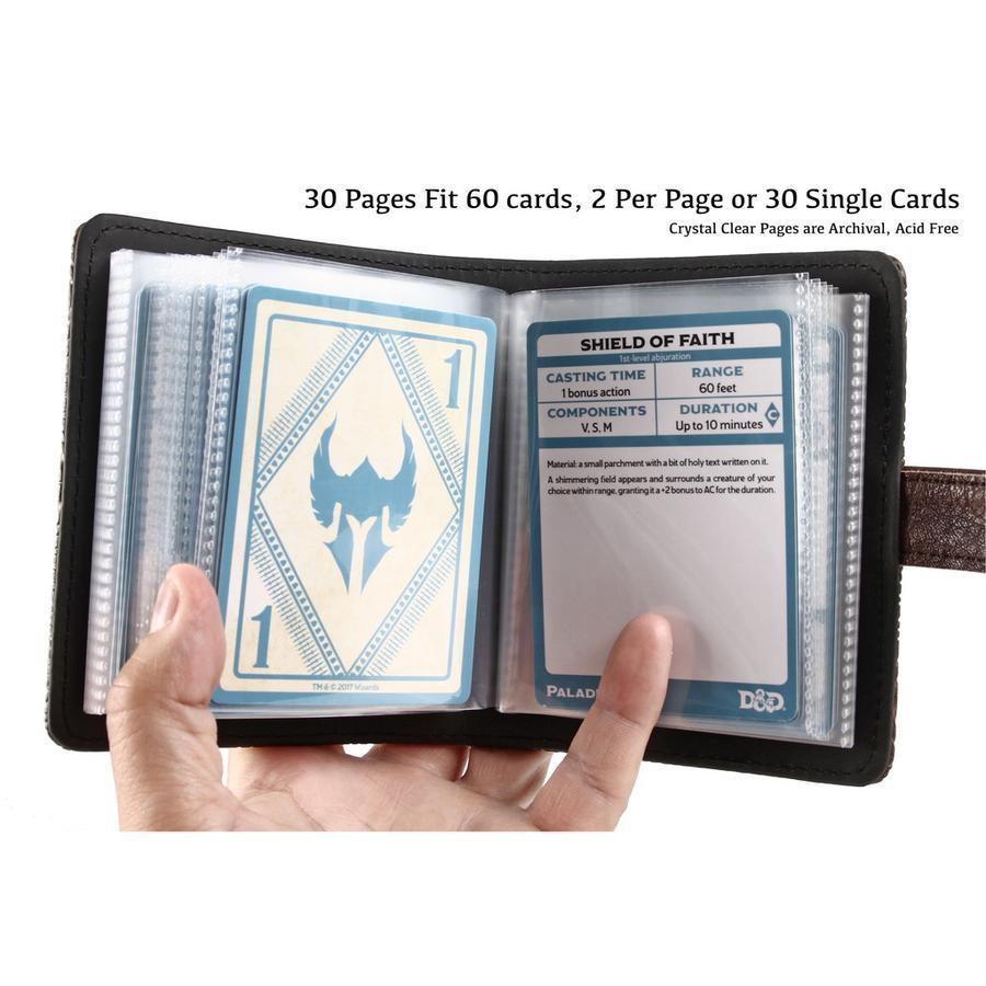 Forged Gaming Book of Incantations Spell Card Book (Dragon Edition) Bronze | Dragon's Lair Comics and Fantasy Houston TX