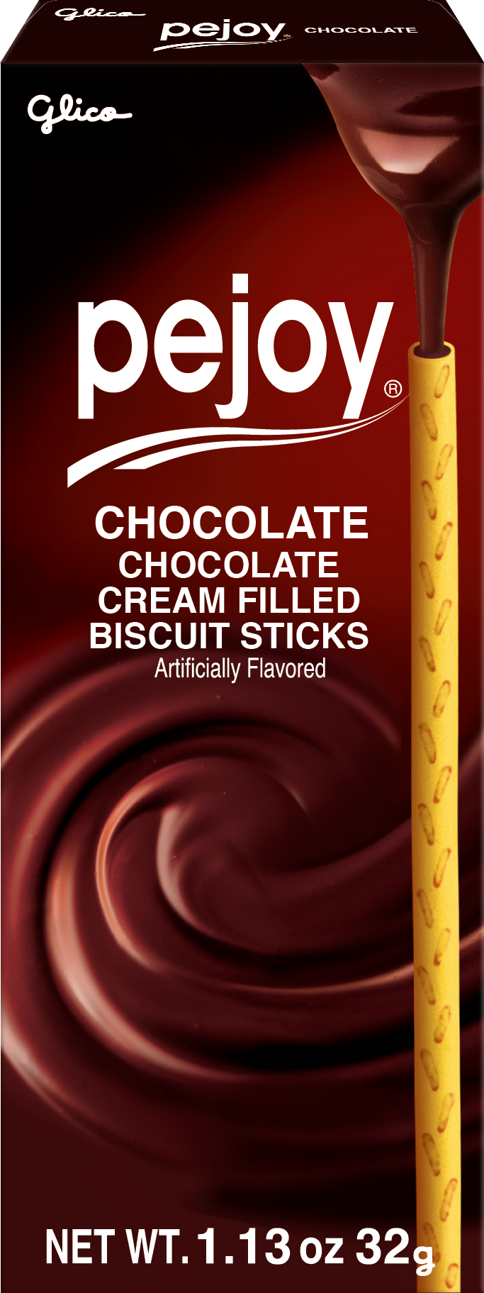 Pejoy Chocolate Cream Filled Biscuit Sticks 1.98 OZ | Dragon's Lair Comics and Fantasy Houston TX