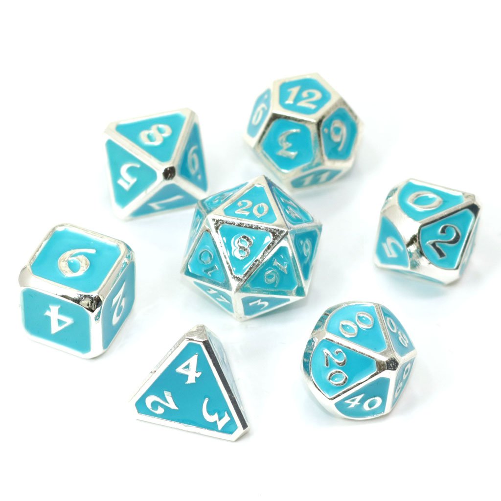 Die Hard Dice AfterDark Neon Rain Poly 7 Dice Set | Dragon's Lair Comics and Fantasy Houston TX