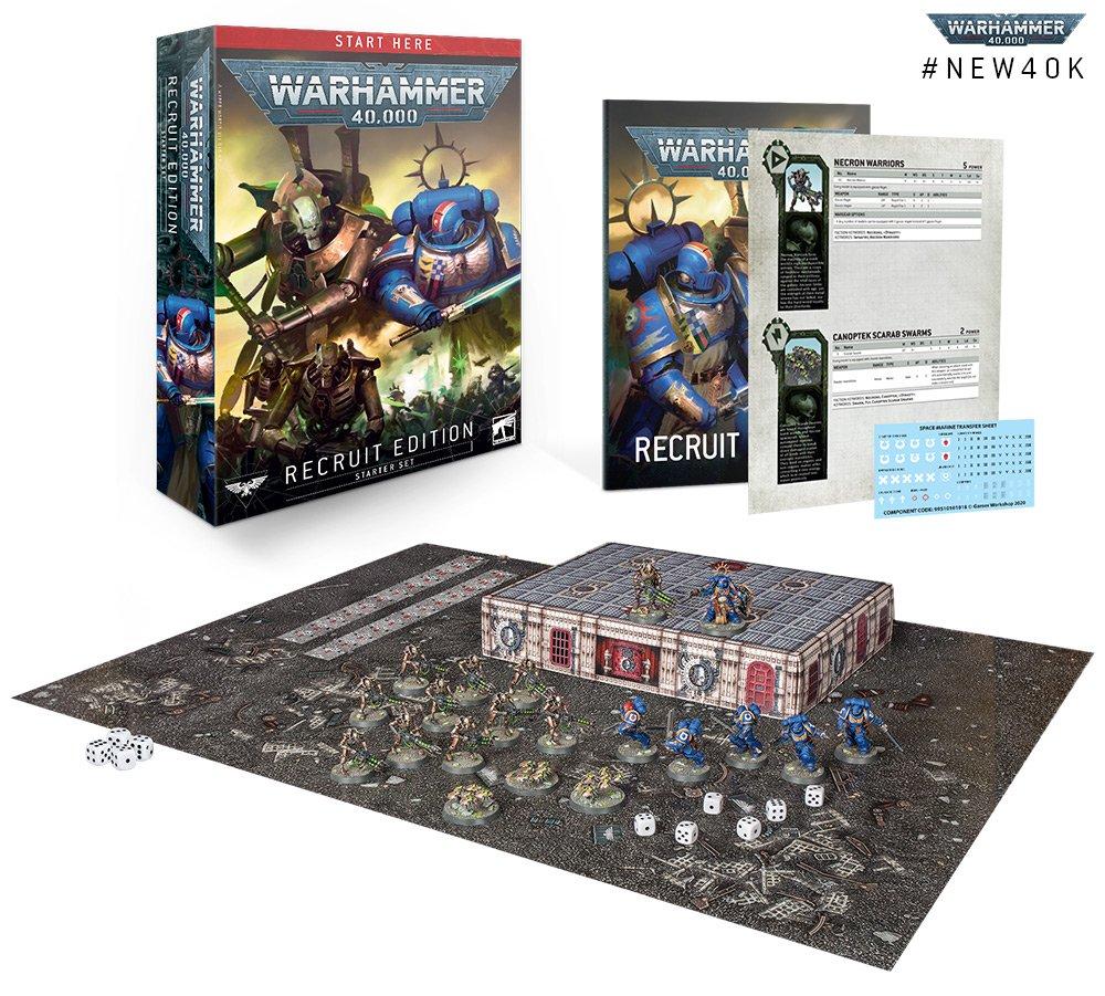 Warhammer 40K: Recruit Edition Starter Set | Dragon's Lair Comics and Fantasy Houston TX