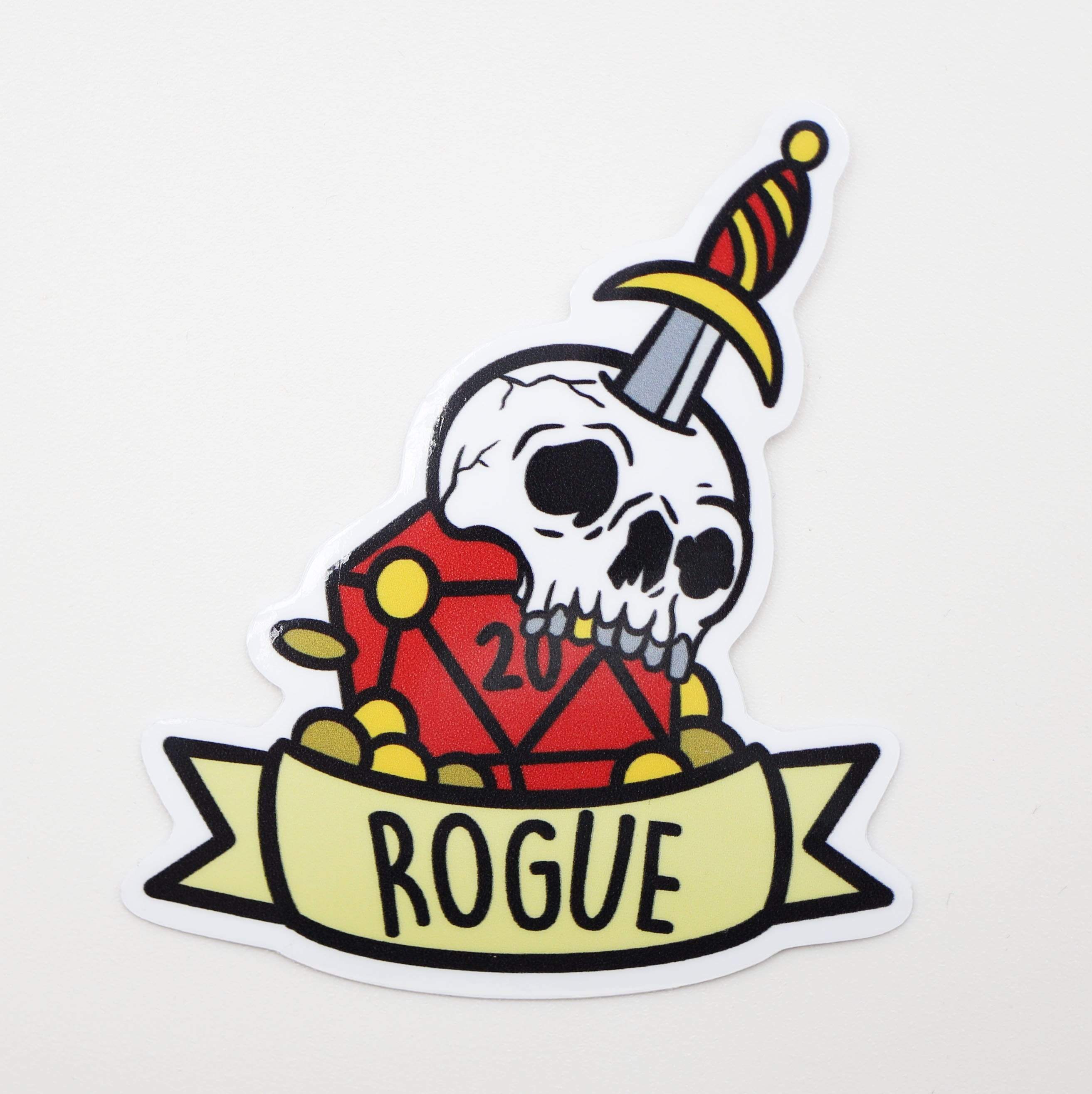 Foam Brain Banner Sticker: Rogue | Dragon's Lair Comics and Fantasy Houston TX