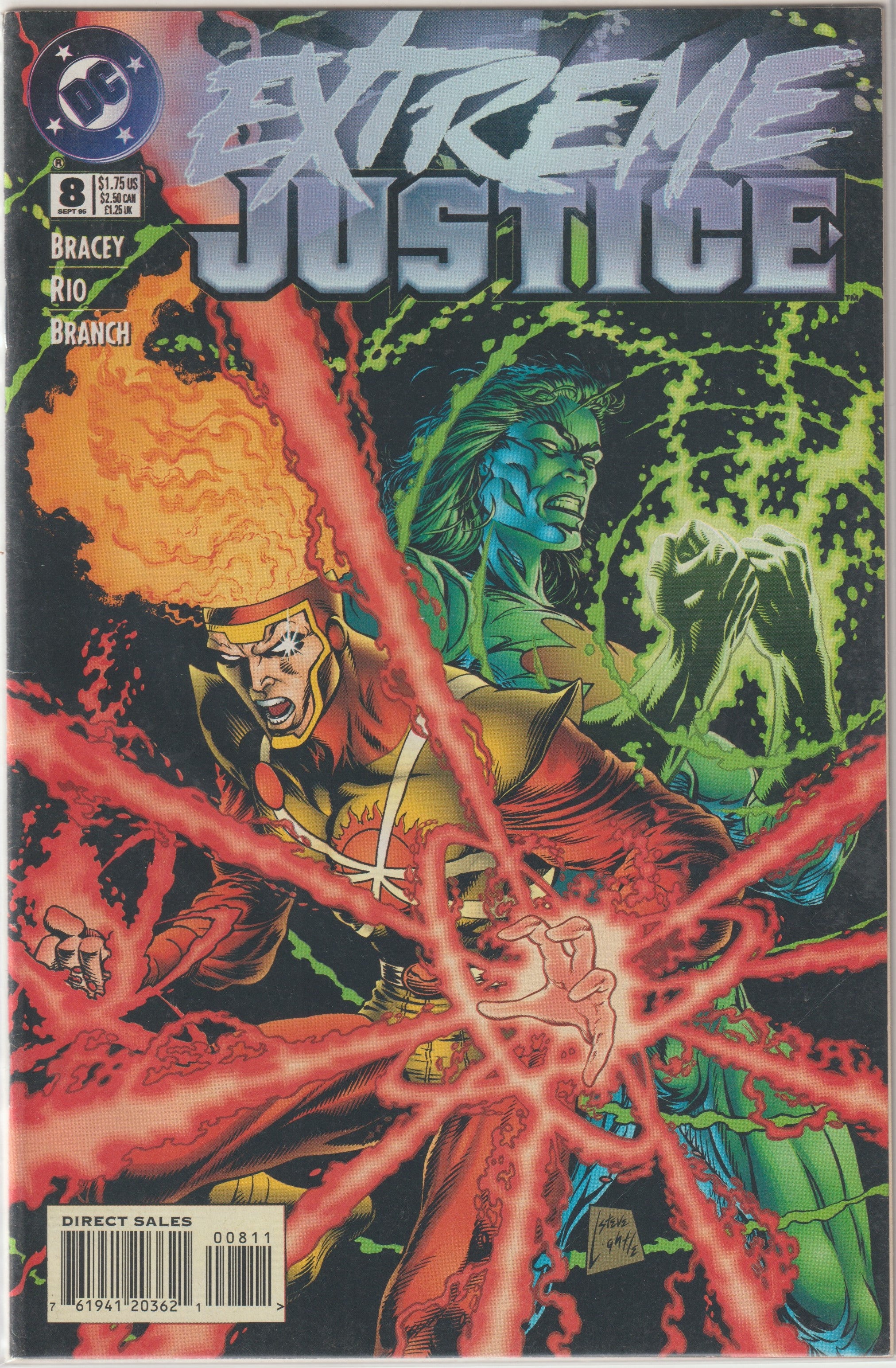 Extreme Justice #8 (1995) | Dragon's Lair Comics and Fantasy Houston TX