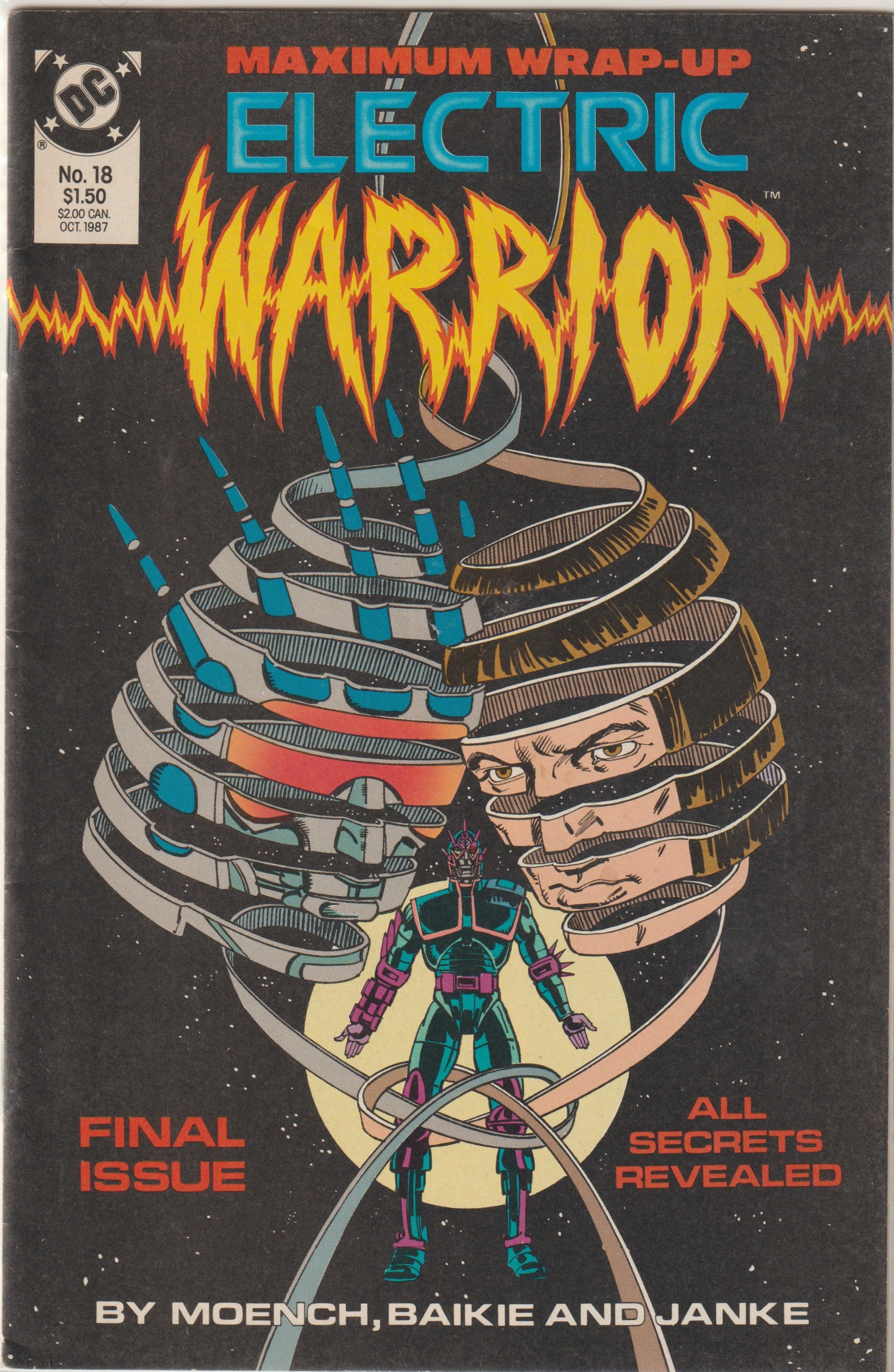 Electric Warrior #18 (1987) | Dragon's Lair Comics and Fantasy Houston TX