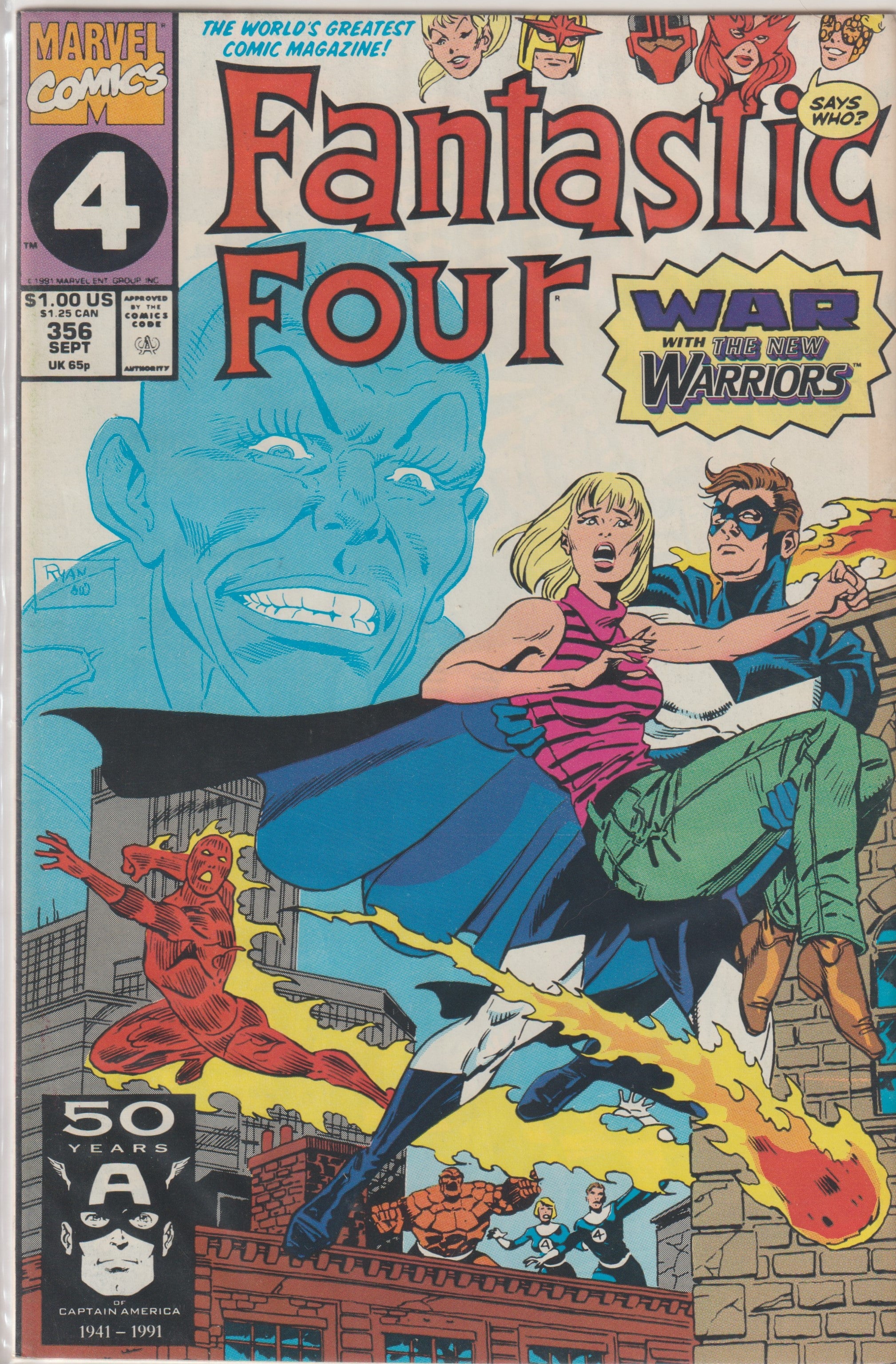 Fantastic Four #356 (1991) | Dragon's Lair Comics and Fantasy Houston TX