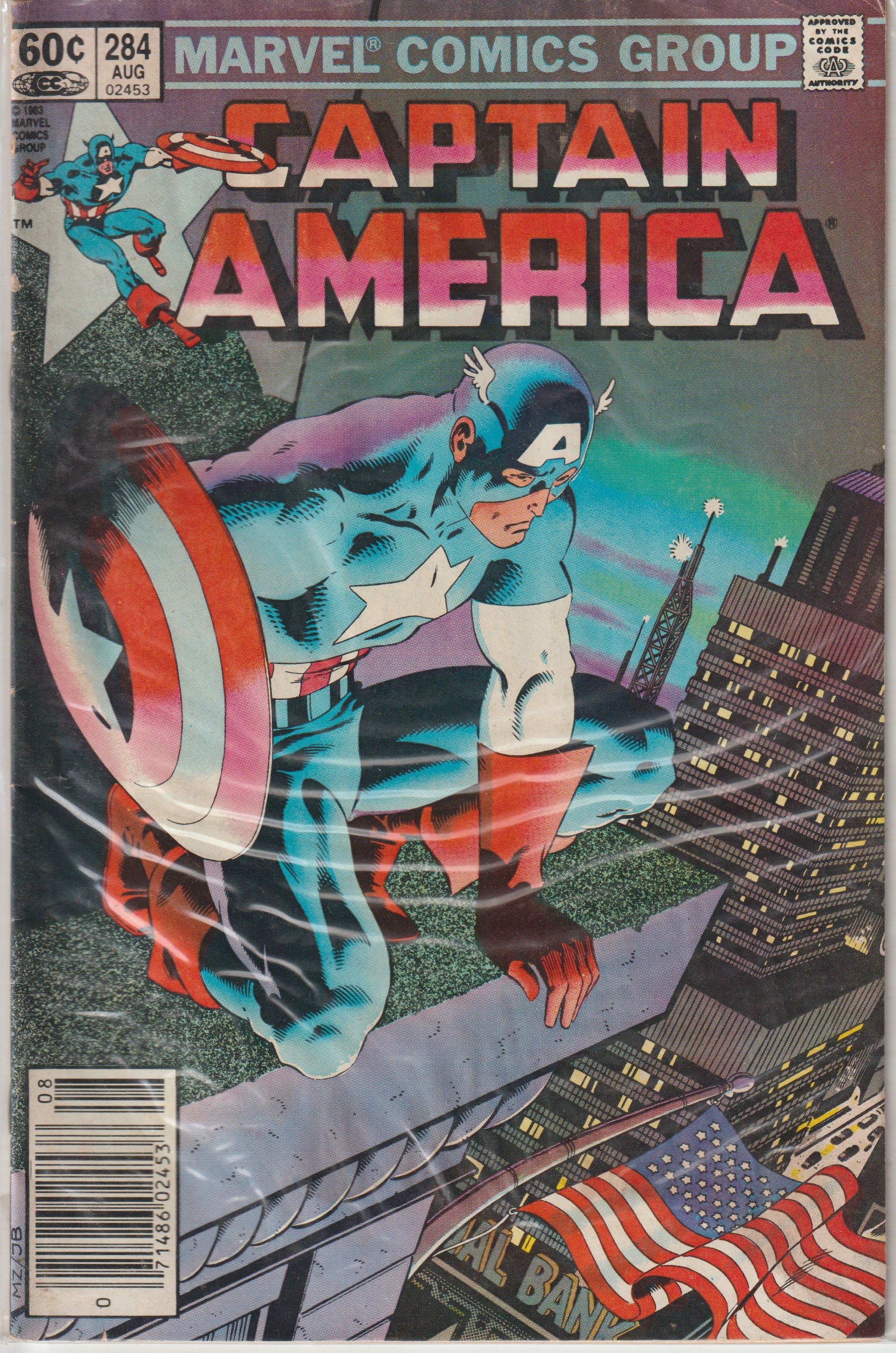 Captain America #284 (1983) | Dragon's Lair Comics and Fantasy Houston TX