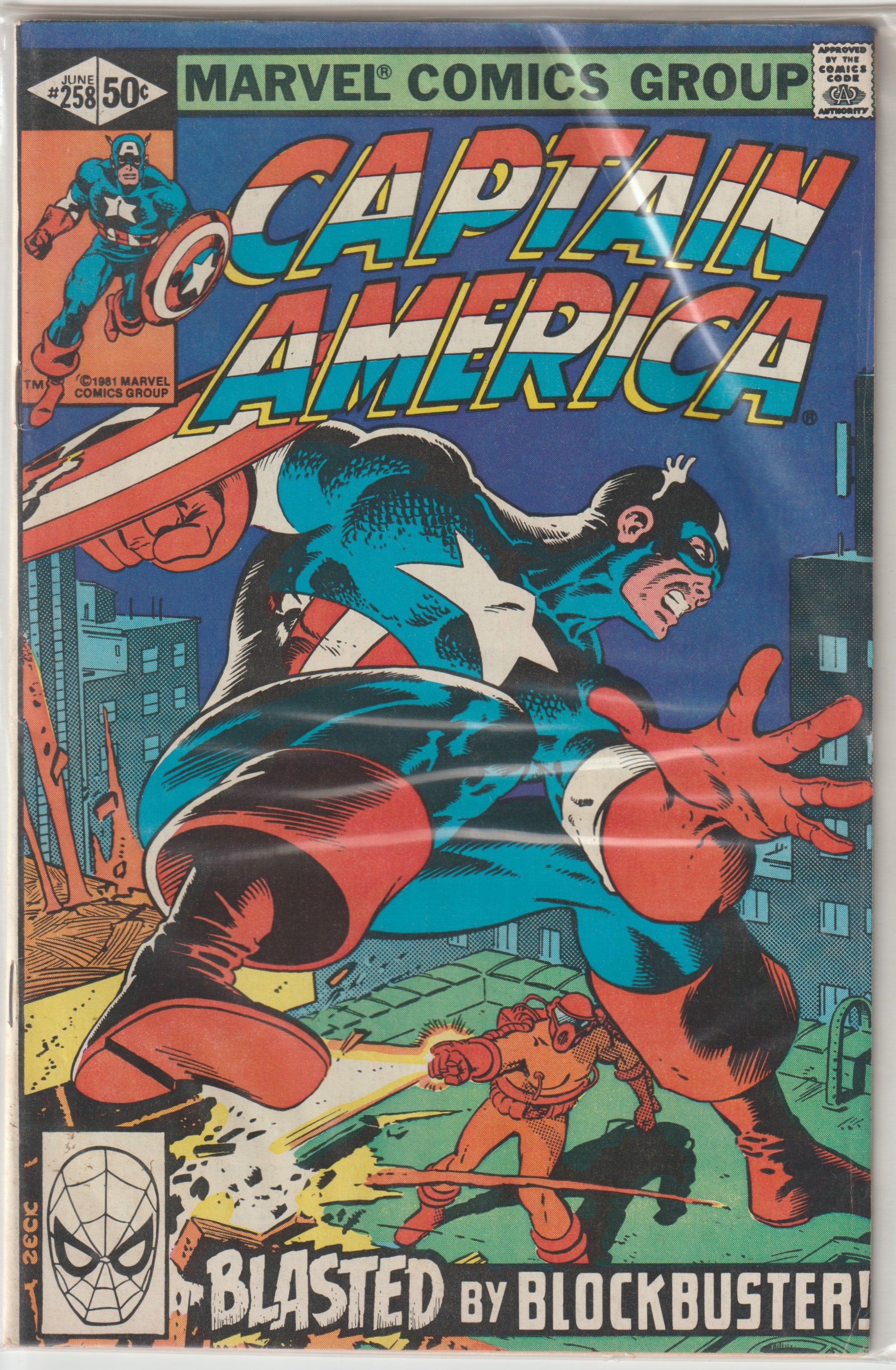 Captain America #258 (1981) | Dragon's Lair Comics and Fantasy Houston TX