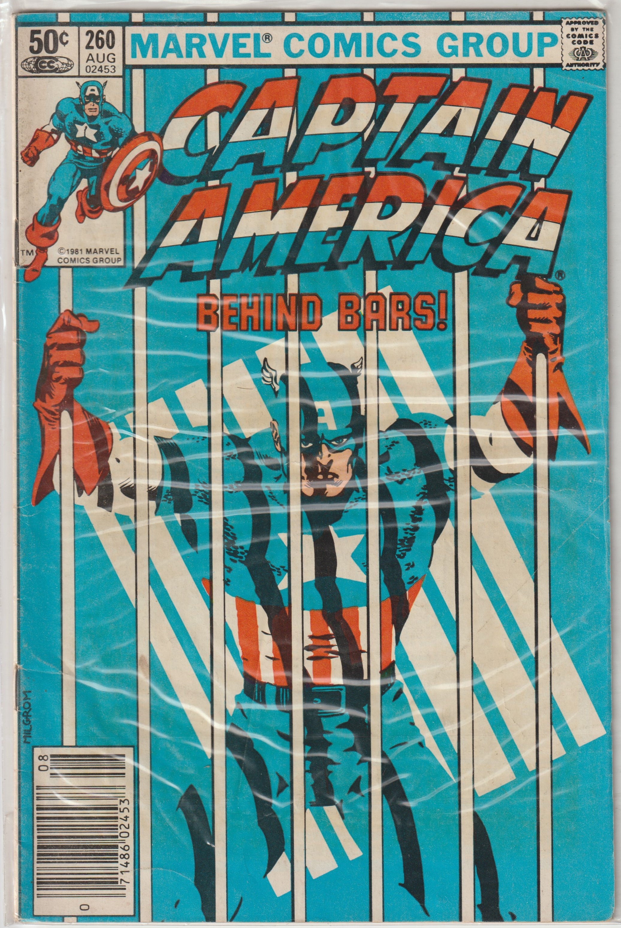 Captain America #260 (1981) | Dragon's Lair Comics and Fantasy Houston TX