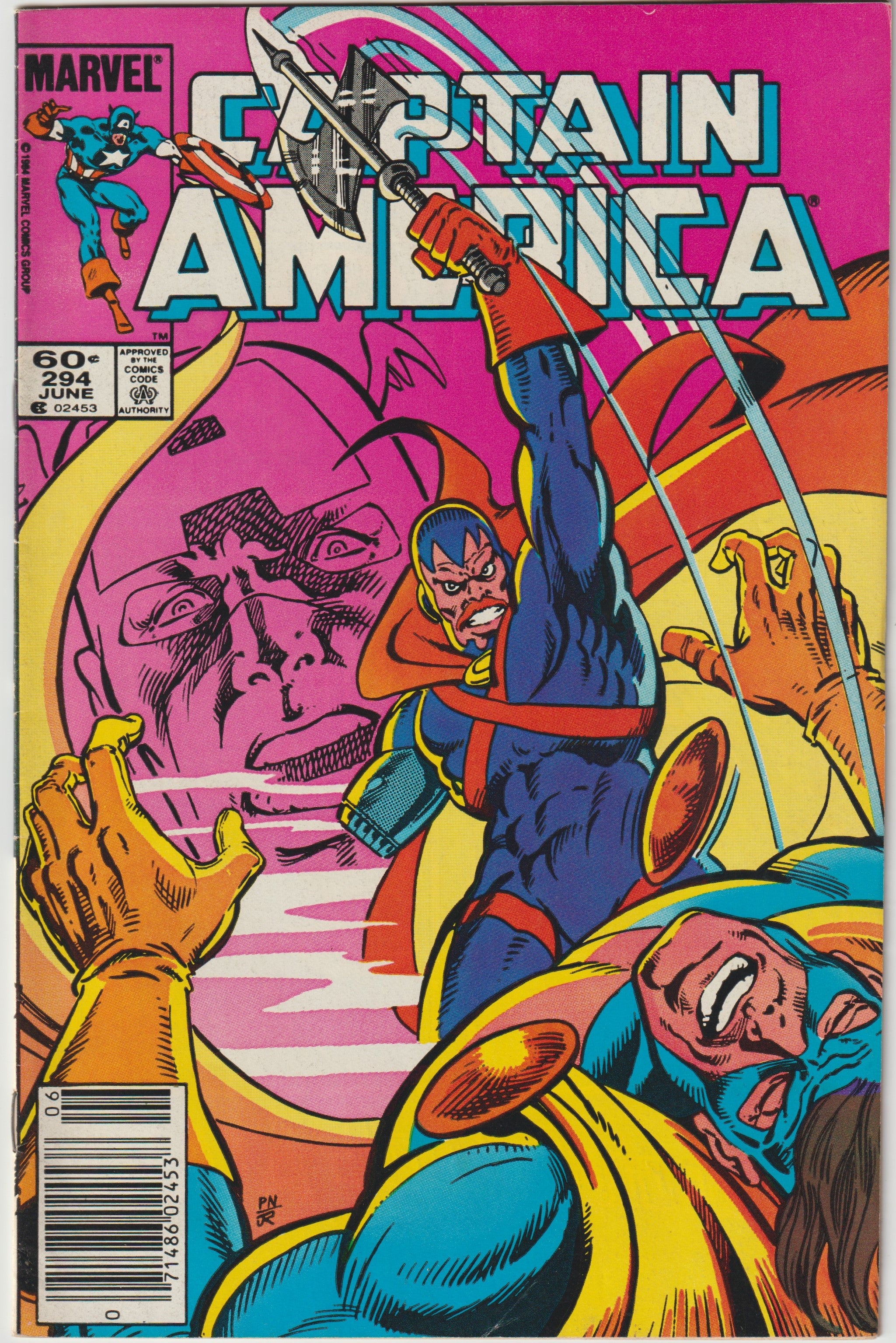 Captain America #294 (1984) | Dragon's Lair Comics and Fantasy Houston TX