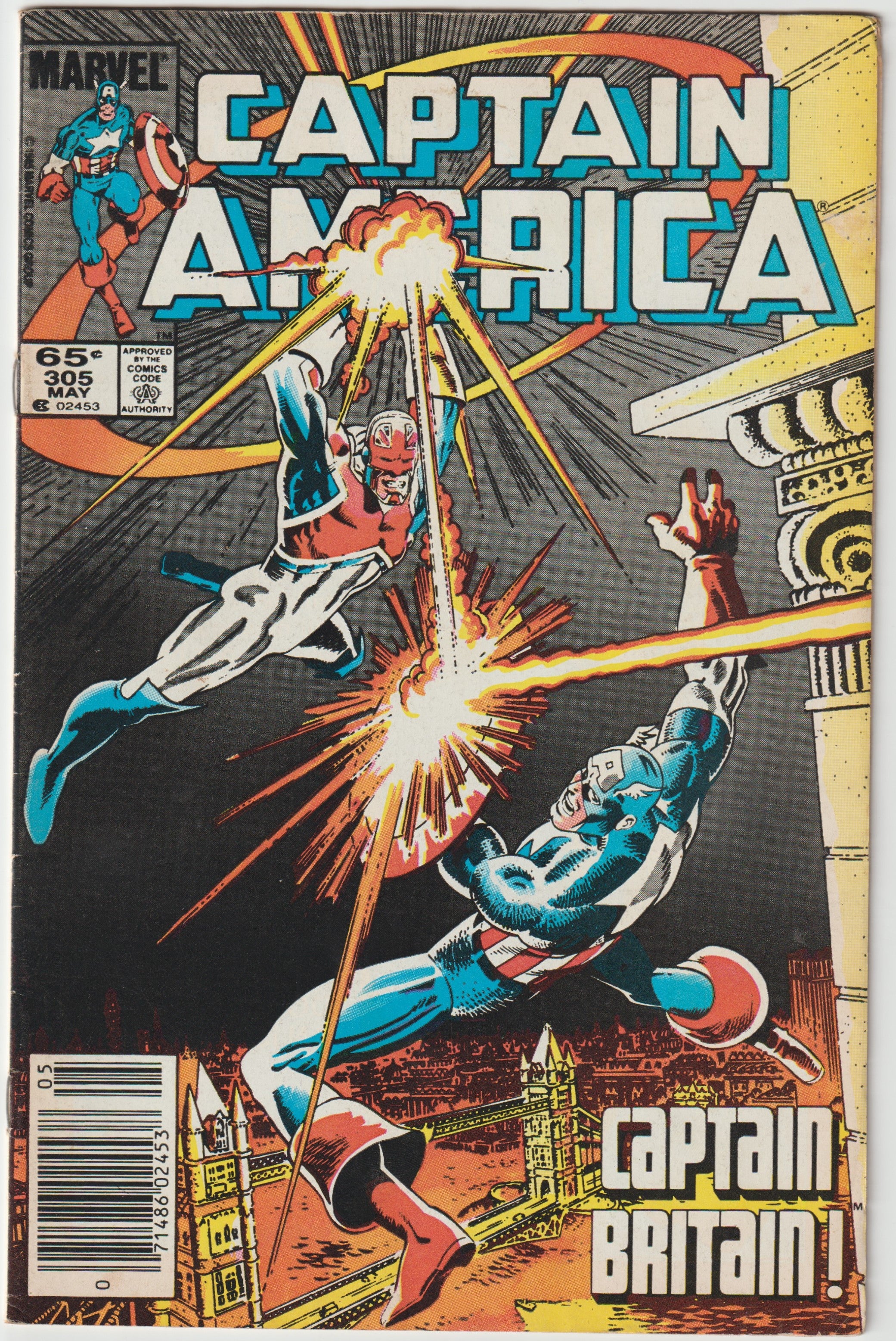 Captain America #305 (1985) | Dragon's Lair Comics and Fantasy Houston TX