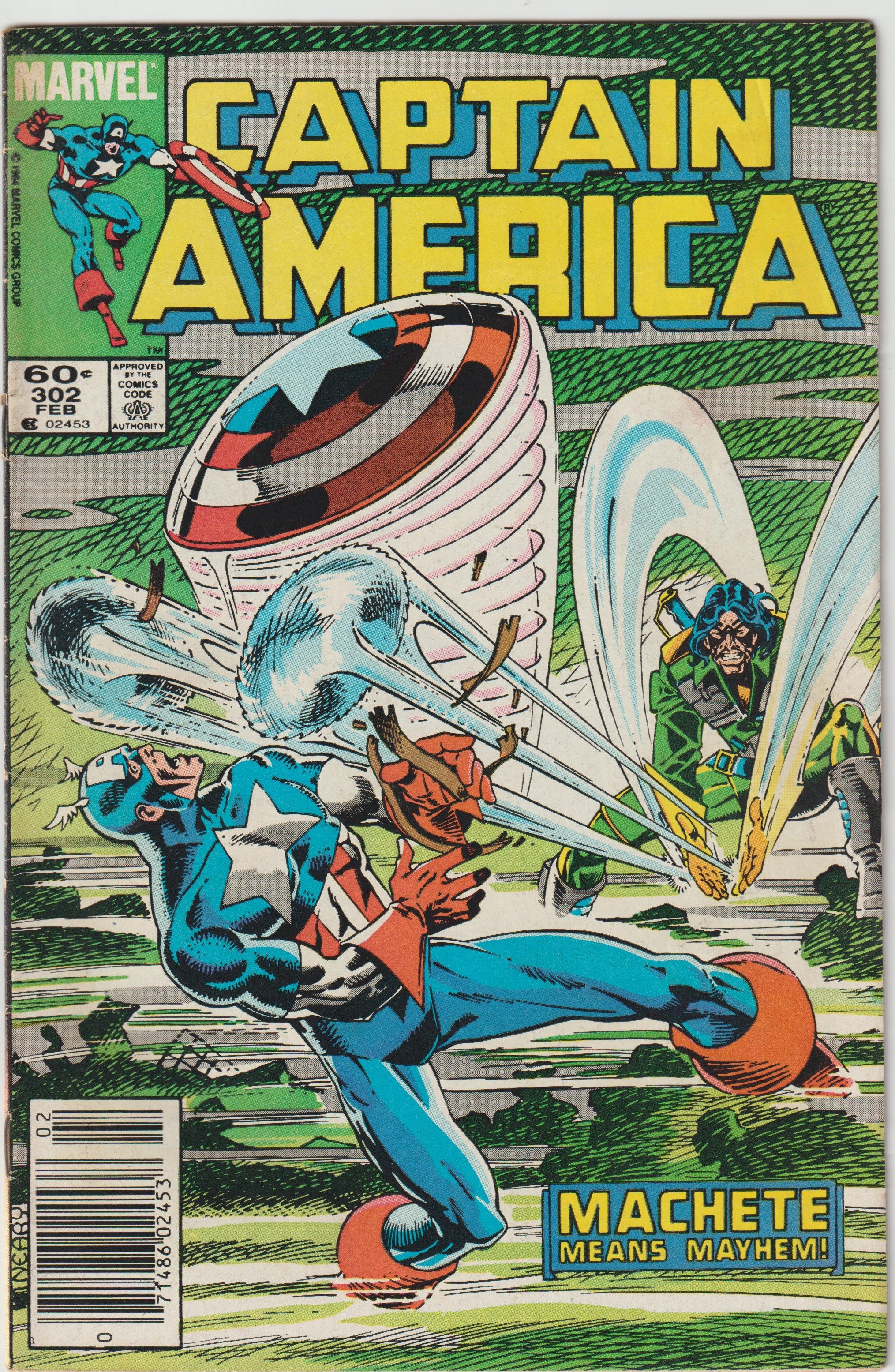 Captain America #302 (1985) | Dragon's Lair Comics and Fantasy Houston TX