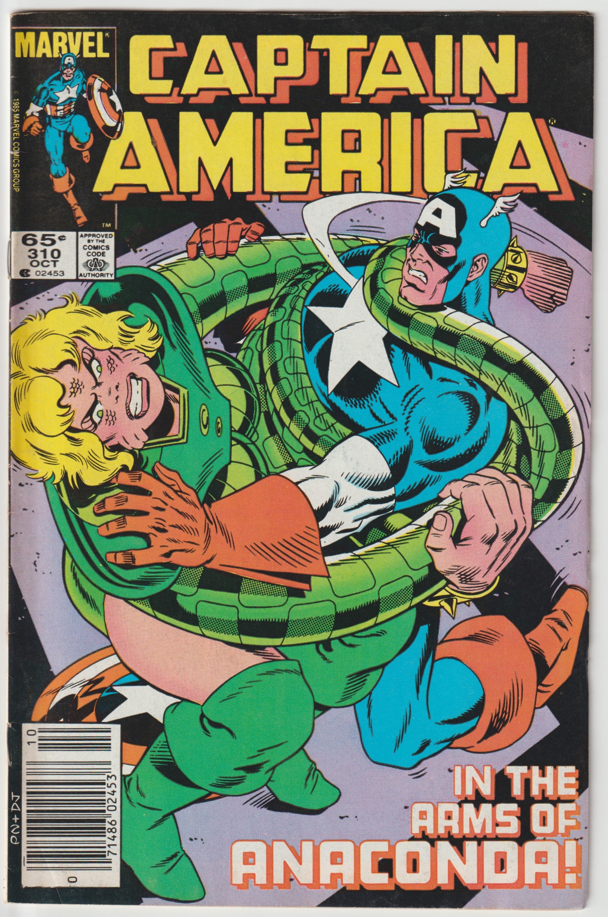 Captain America #310 (1985) | Dragon's Lair Comics and Fantasy Houston TX