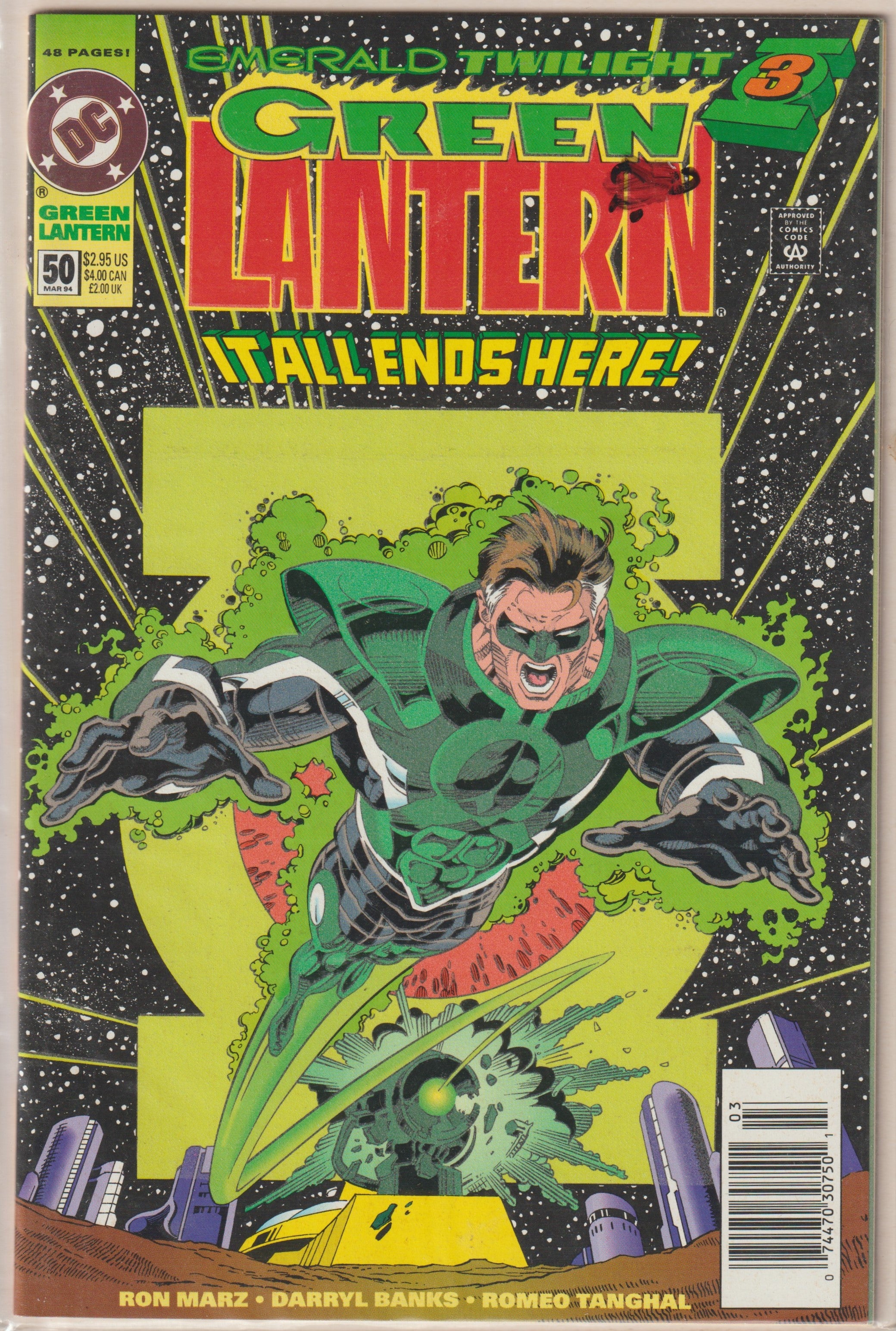 Green Lantern (1990 3rd Series DC) #50 | Dragon's Lair Comics and Fantasy Houston TX