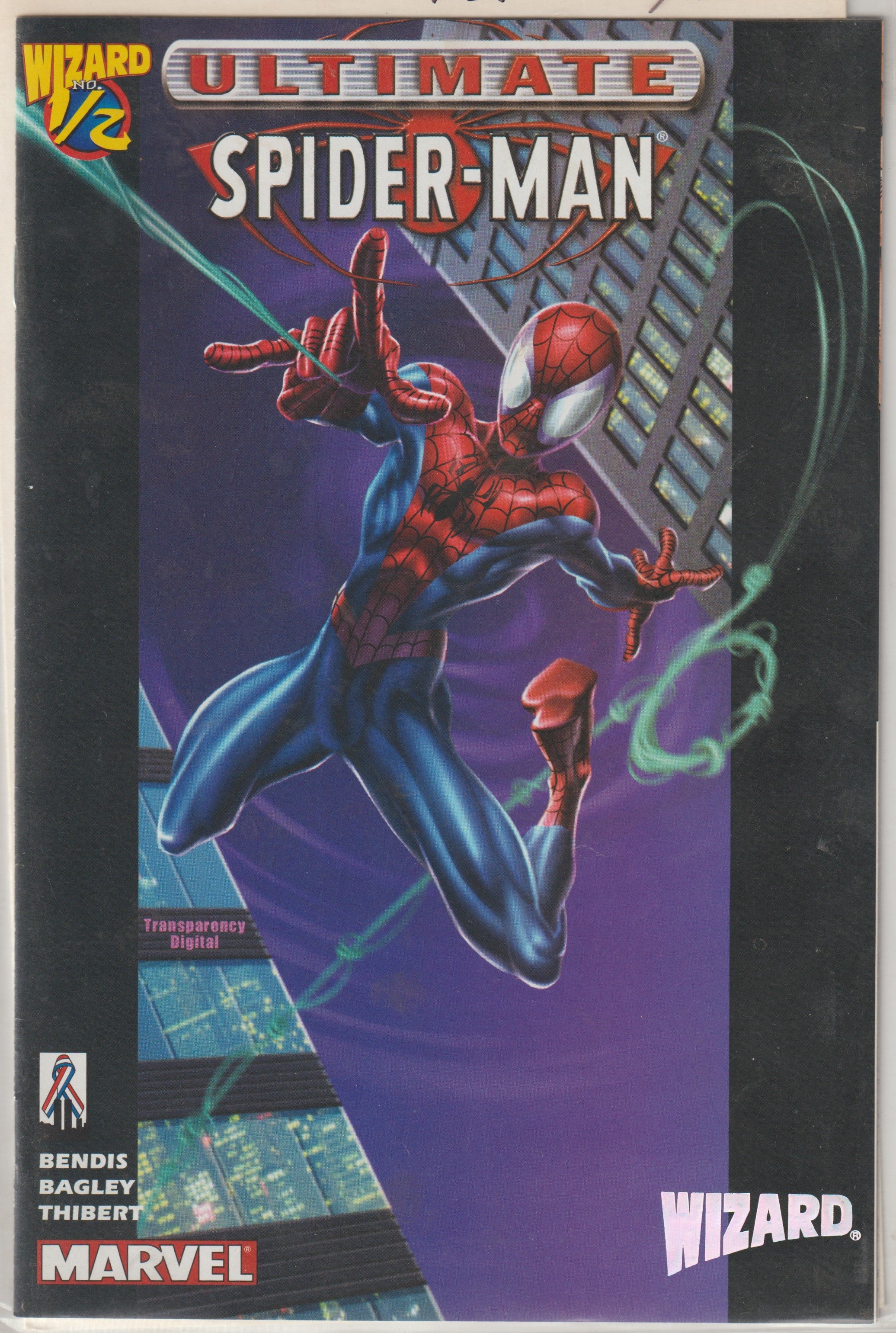 Ultimate Spider-man (2000) Wizard 1/2 | Dragon's Lair Comics and Fantasy Houston TX