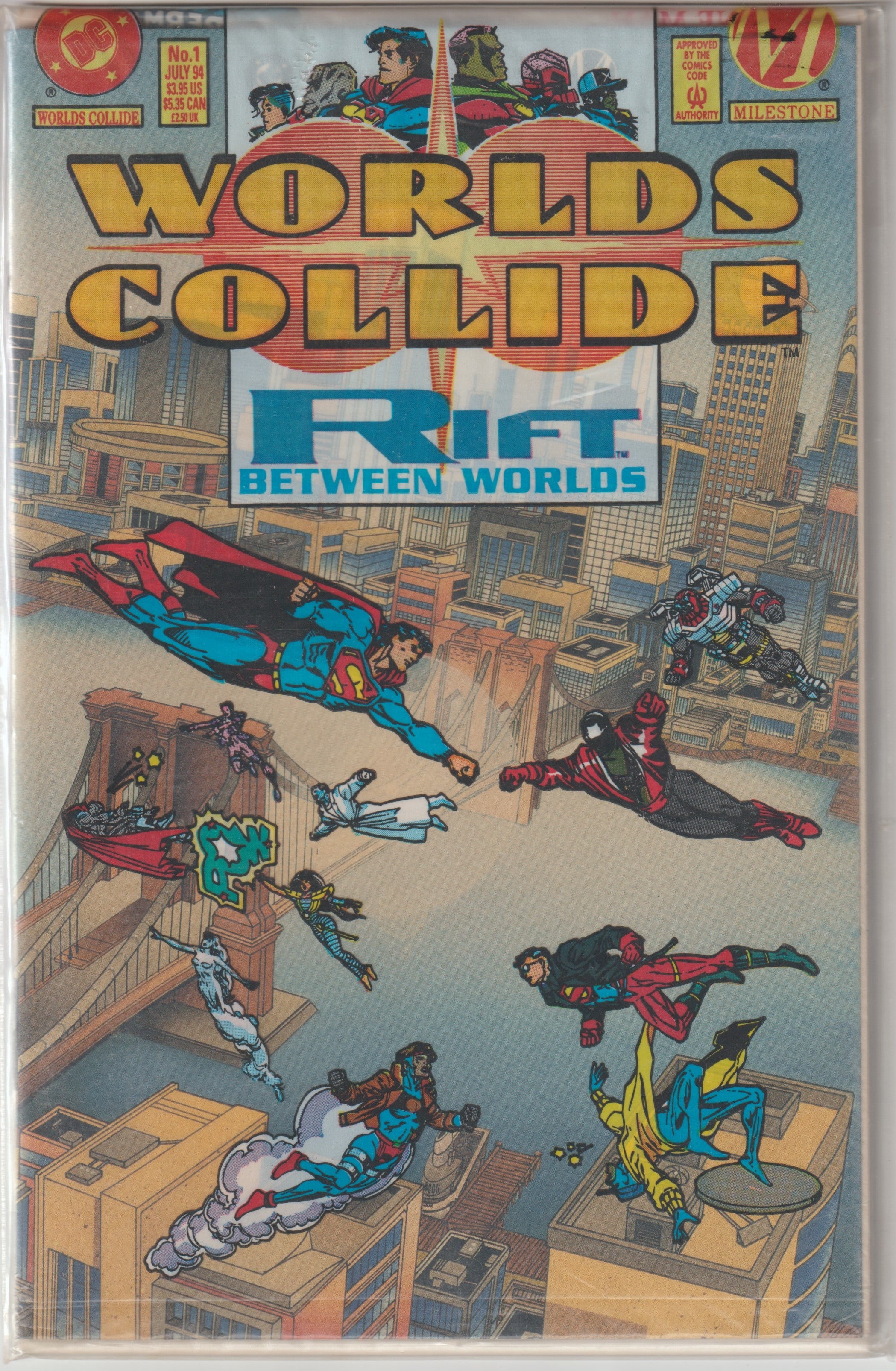 Worlds Collide DC (1994) #1 | Dragon's Lair Comics and Fantasy Houston TX