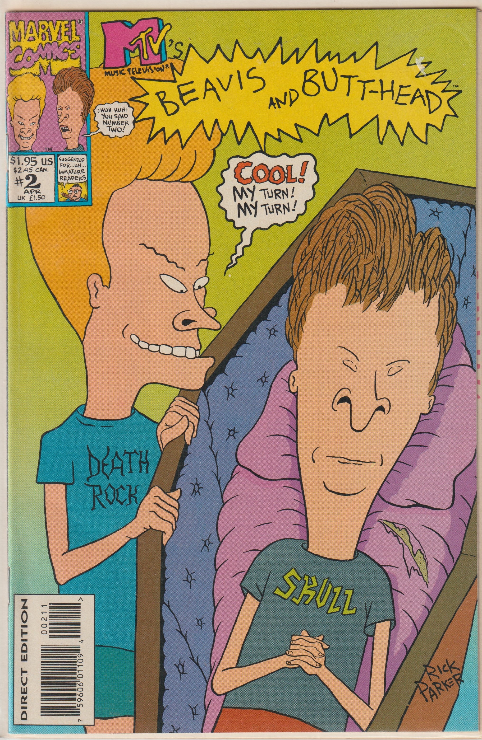 Beavis and Butt-Head (1994) #2 | Dragon's Lair Comics and Fantasy Houston TX