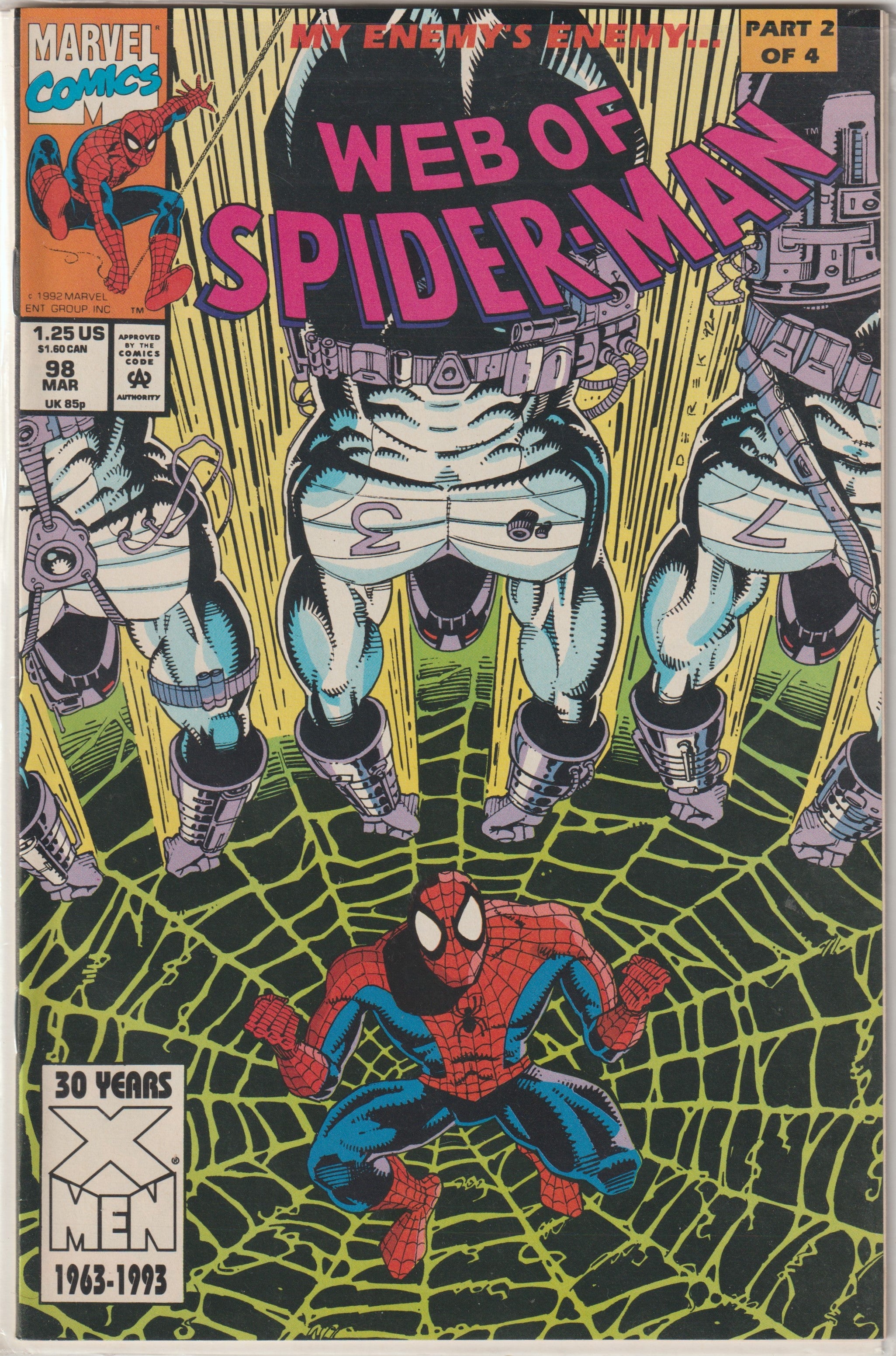 Web of Spider-man #98 (1993) | Dragon's Lair Comics and Fantasy Houston TX