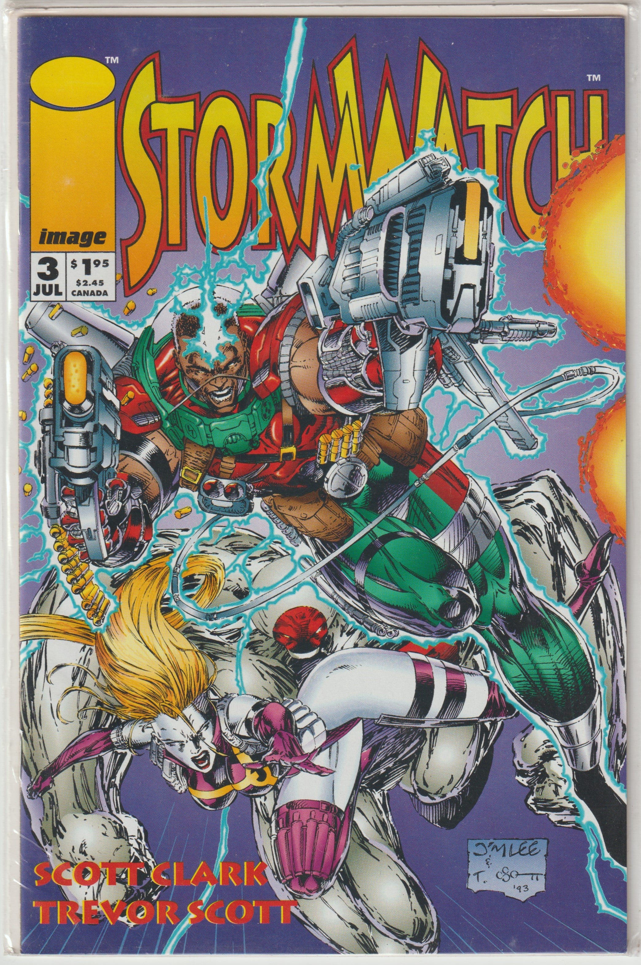 Stormwatch #3 (1993) | Dragon's Lair Comics and Fantasy Houston TX