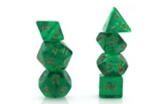 Game Habit Burma-Shave Mini Poly 7 Dice Set | Dragon's Lair Comics and Fantasy Houston TX